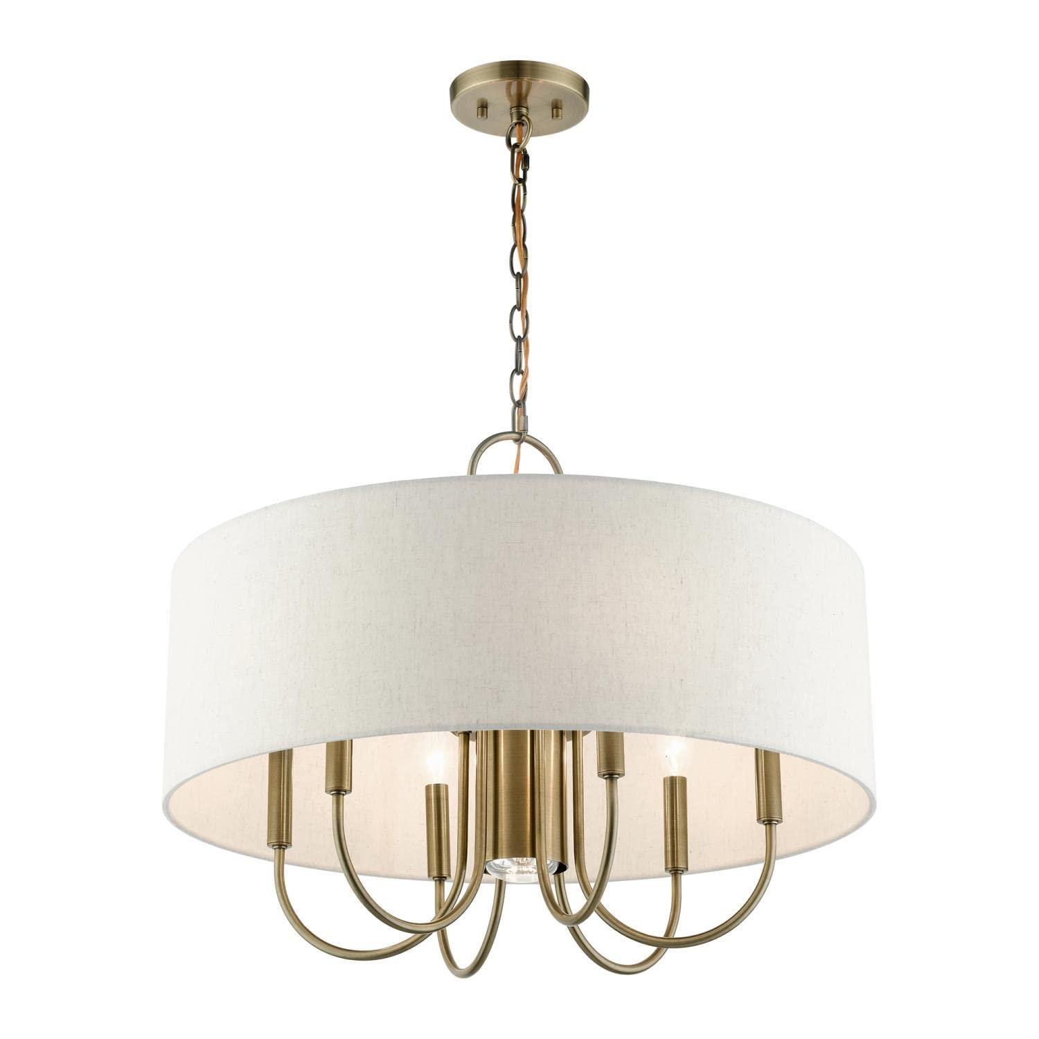 Dovecove Winscombe Shaded Drum Chandelier