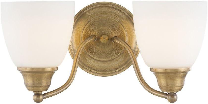 Livex Lighting Somerville 2 - Light Vanity in  Brushed Nickel