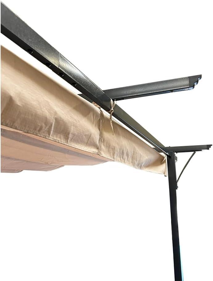 Garden Winds Replacement Canopy Top Cover Compatible with The AbcCanopy 11' x 11' Pergola - RipLock 350