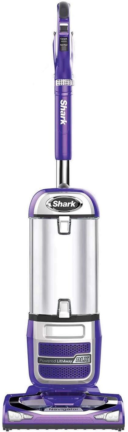 Shark Navigator Powered Lift-Away Upright Vacuum - NV586: HEPA Filter, Pet Hair, Swivel Head, Multi-Surface, 25' Cord