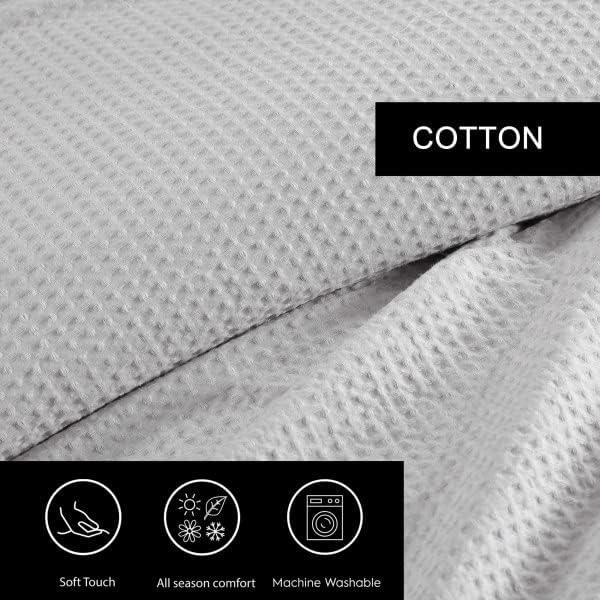 Vera Wang Vera Wang Waffle Pique Solid Cotton Comforter Set