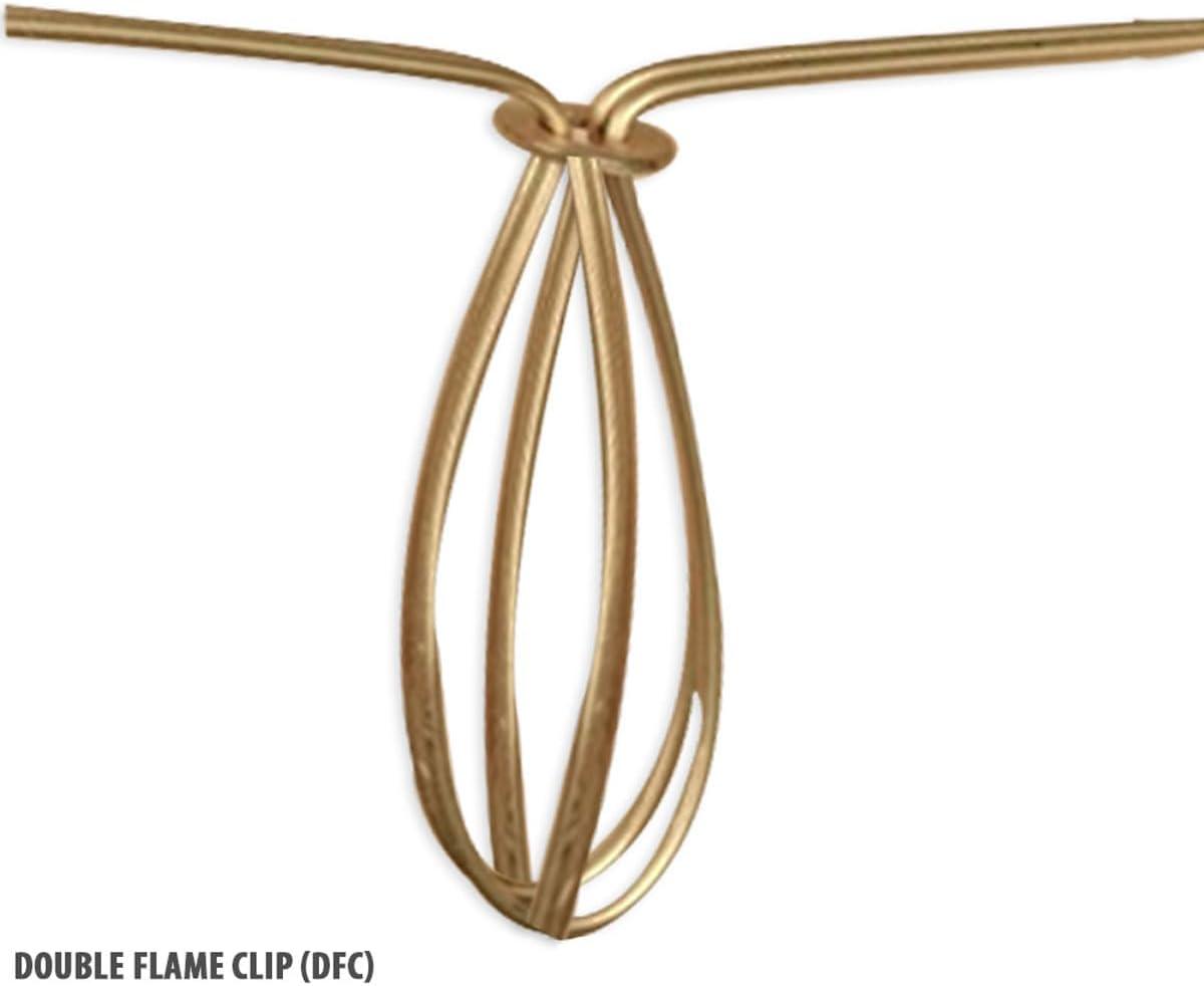 Royal Designs, Inc. Hardback Empire Chandelier Basic Shade CS-988-5LNBG-6, Linen Beige, 3 x 5 x 4.5, Pack of 6