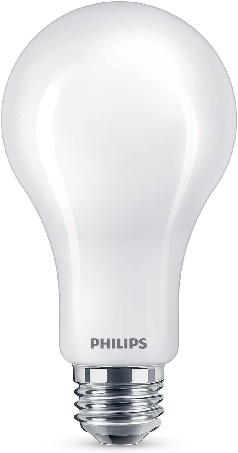 Philips Ultra Definition LED 100-Watt A21 Light Bulb, Frosted Soft White, Dimmable, E26 Medium Base (2-Pack)