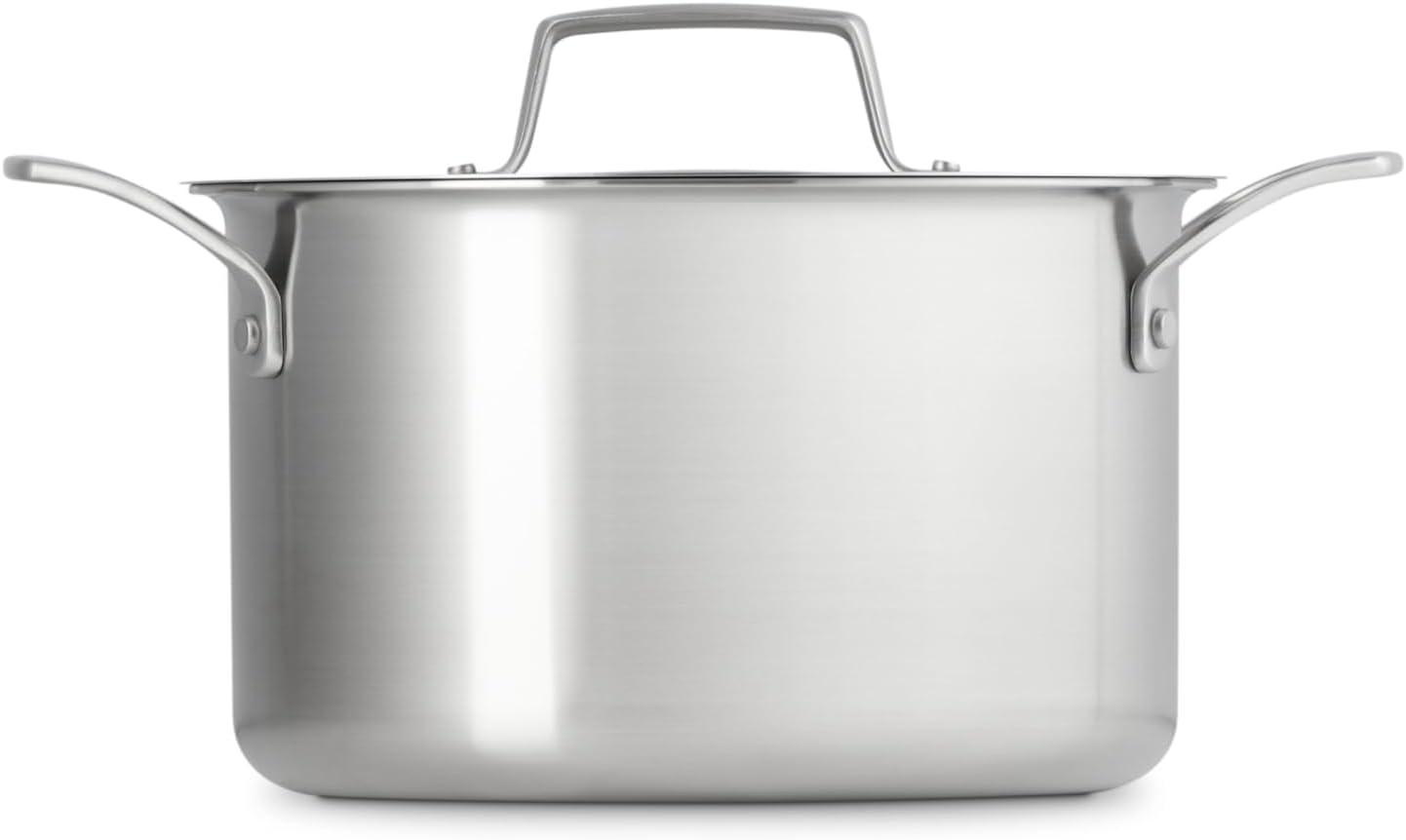 Le Creuset ® Essential Stainless Steel 4-Qt. Deep Covered Stockpot