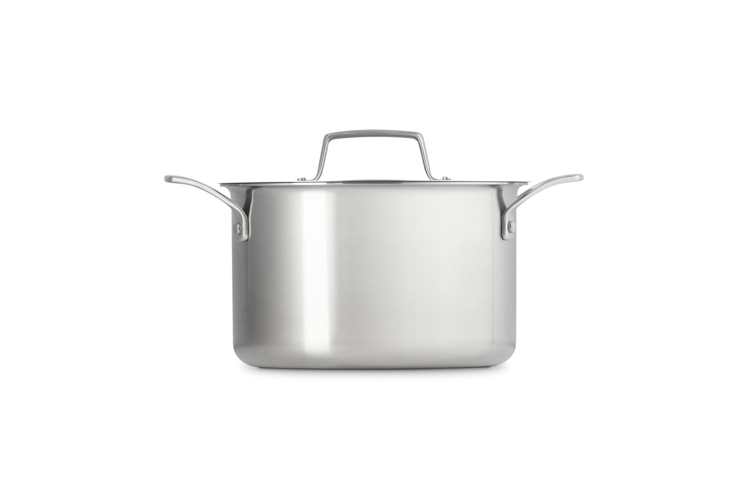 Le Creuset ® Essential Stainless Steel 4-Qt. Deep Covered Stockpot