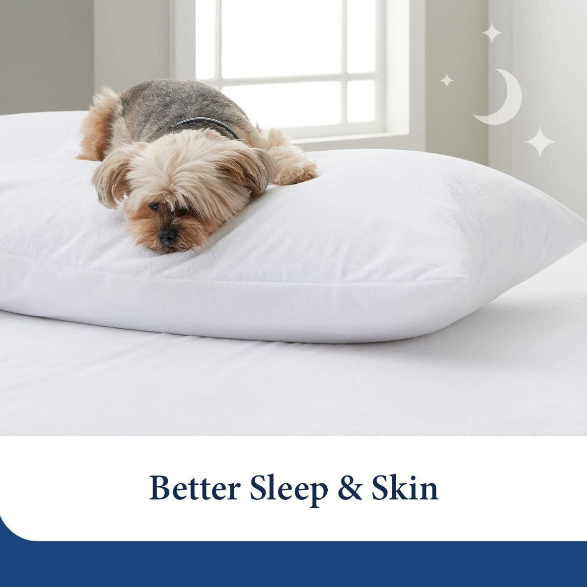 Cosy House Collection Cosy House Collection Luxury Zippered Pillow Protector - 100% Waterproof - Rayon Derived from Bamboo (Set of 2)