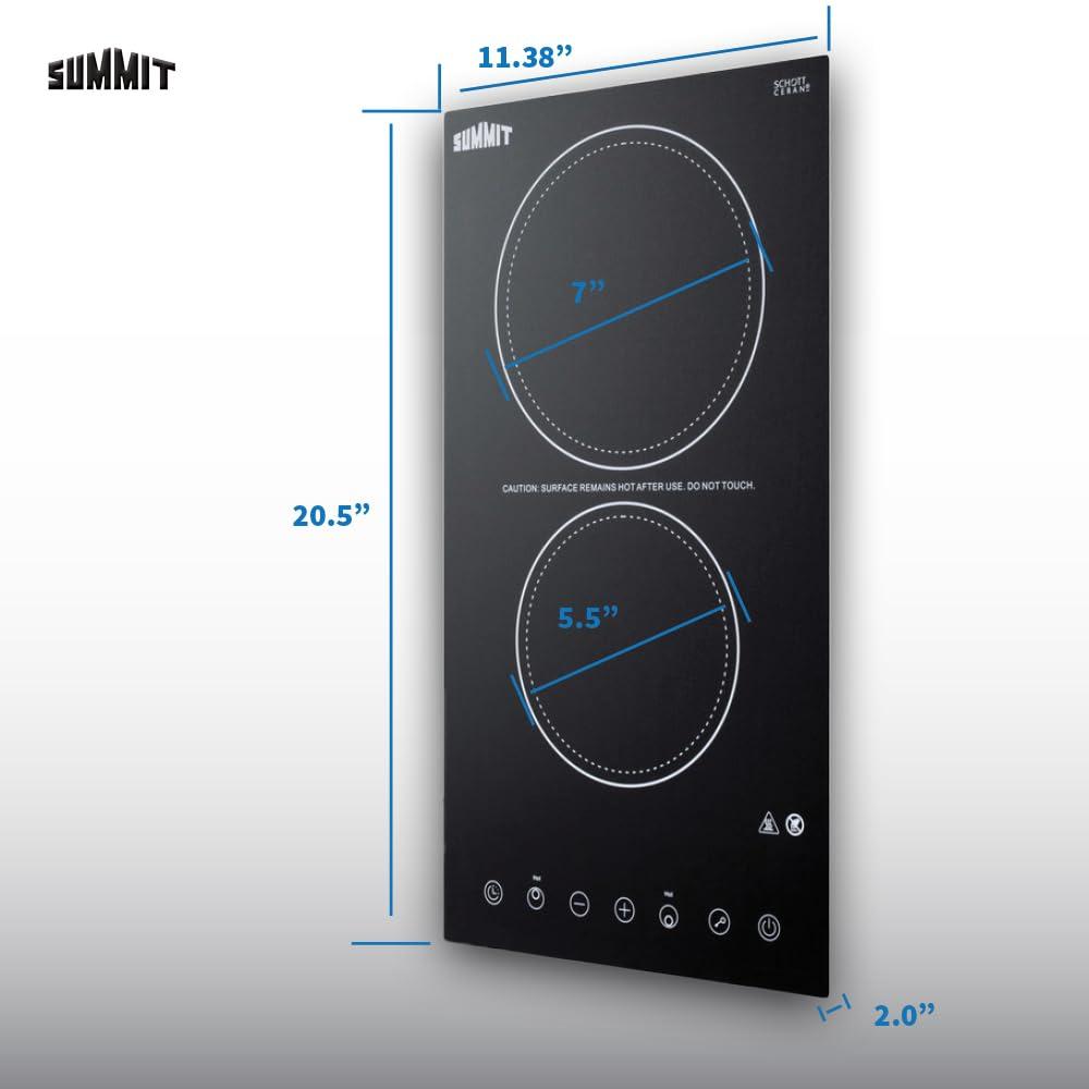 Summit Appliance Summit Appliance Electric Cooktop CR2B23T3B