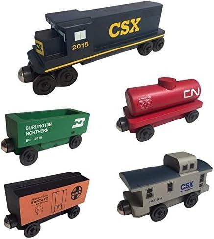 Whittle Shortline Railroad CSX Railway GP-38 Diesel 5pc. Set Manufacturer