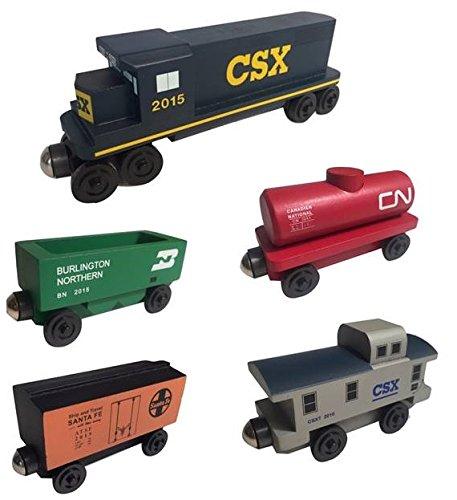 Whittle Shortline Railroad CSX Railway GP-38 Diesel 5pc. Set Manufacturer