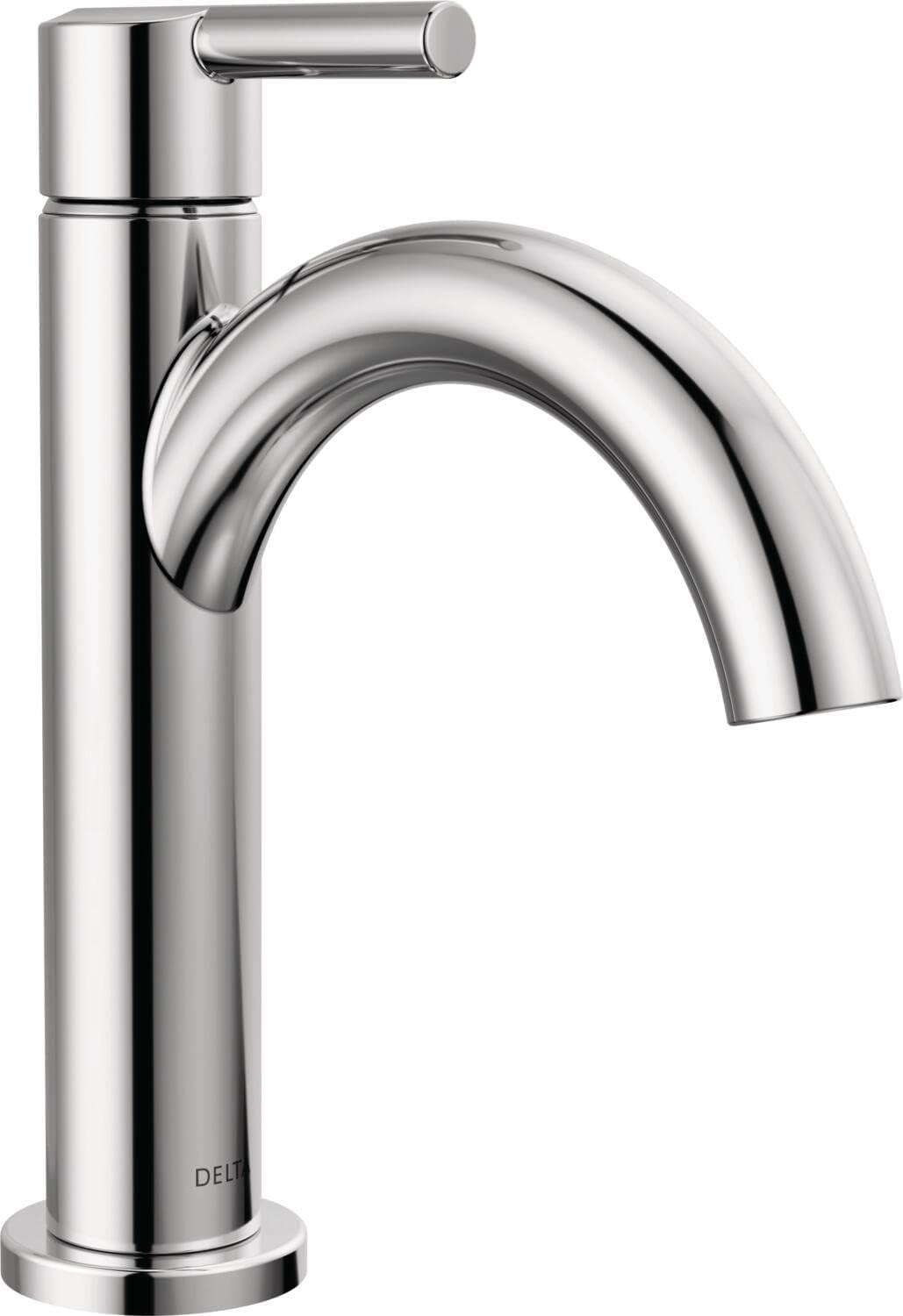 Delta Nicoli Chrome 8'' Single Handle Modern Bathroom Faucet