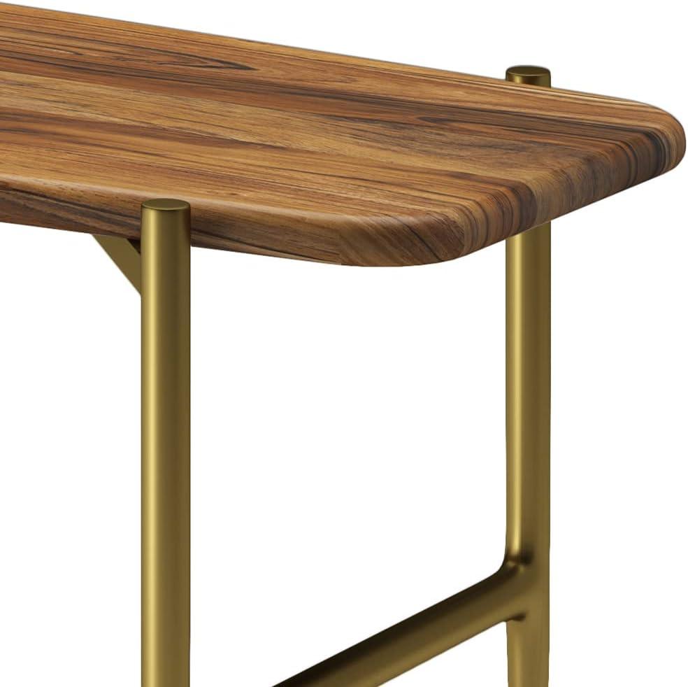 Simpli Home Solid Wood Bench