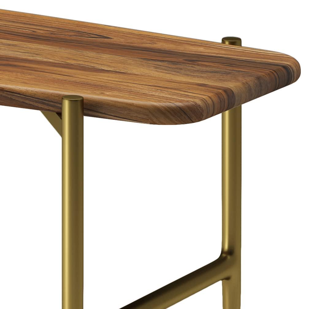 Simpli Home Solid Wood Bench