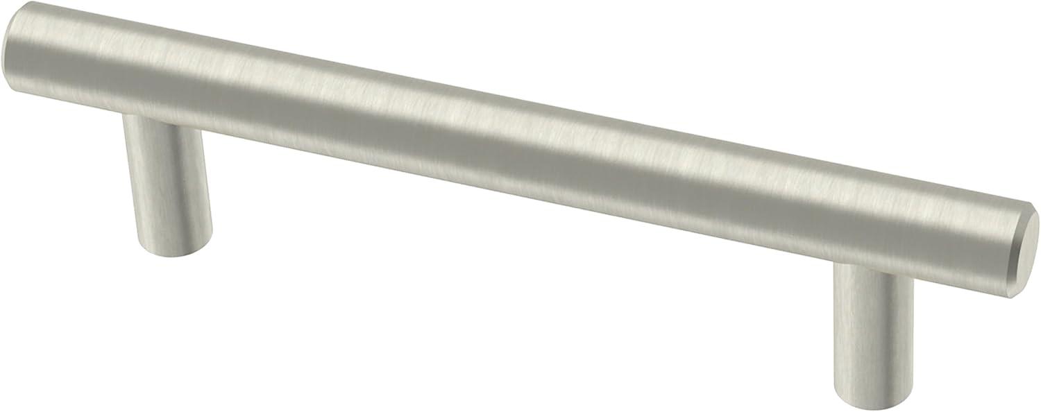 Brushed Stainless Steel Modern Bar Cabinet Pulls