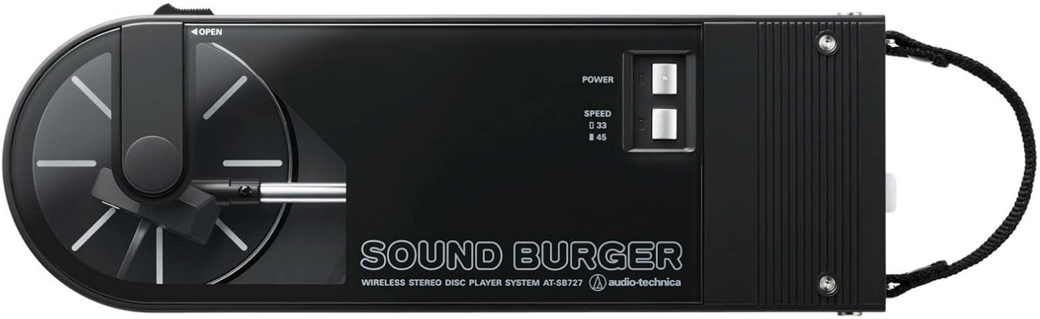 AUDIO-TECHNICA  COMPACT PORTABLE TURNTABLE, YELLOW ( AT-SB727-YL)