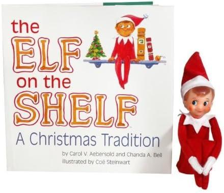 The Elf on the Shelf - Blue Eye Boy Elf - by Chanda Bell (Hardcover)