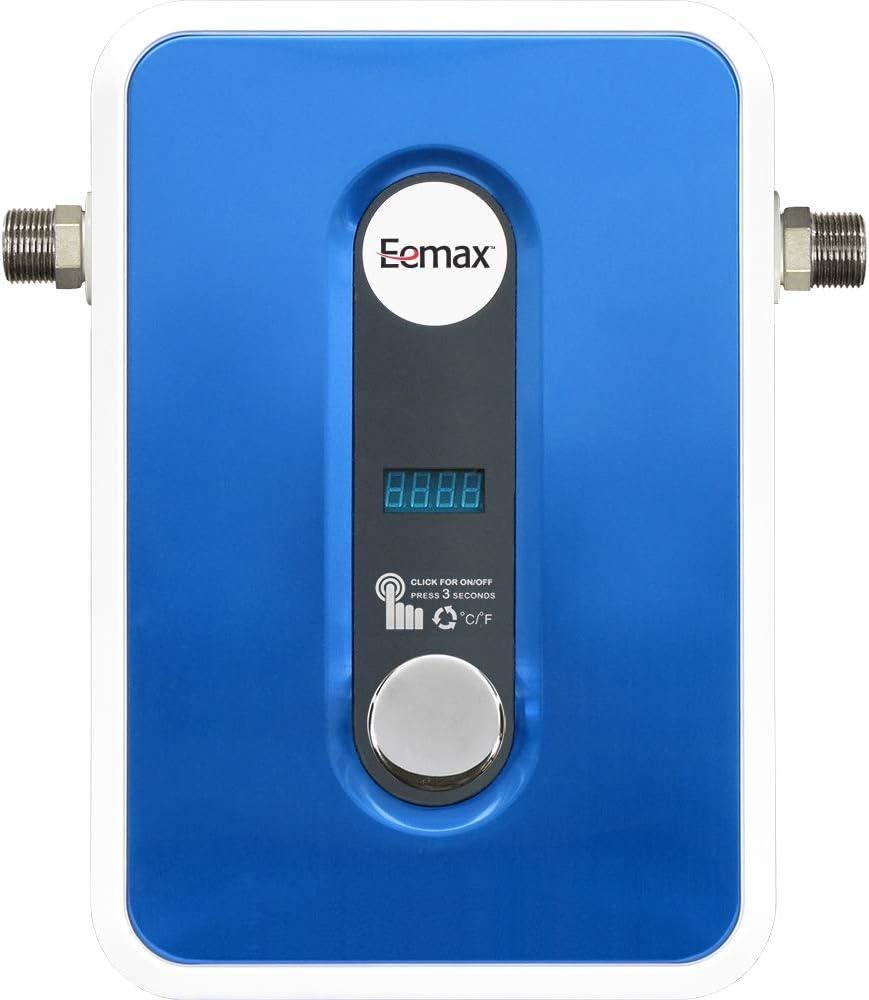 Eemax EEM24013 Electric Tankless Water Heater, 13 kW at  240 Volts, Blue