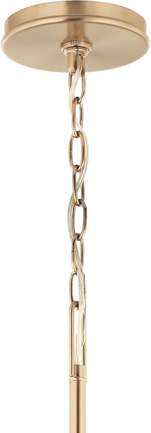 Kichler 52696 Malene 6 Light 42" Wide Taper Candle Style Chandelier - Bronze