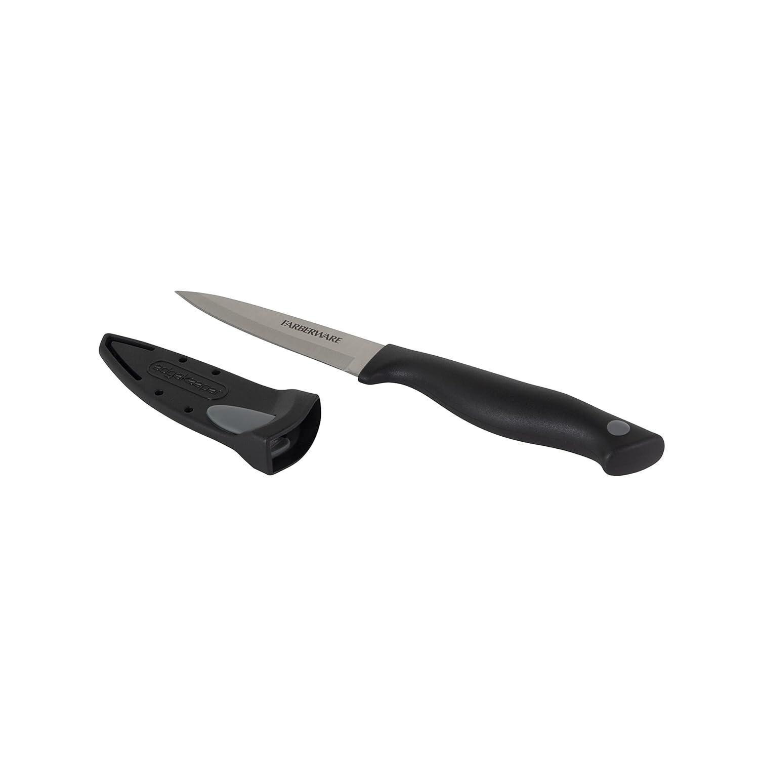 Farberware Farberware Edgekeeper Paring Knife with Built-In Self-Sharpening Blade Cover