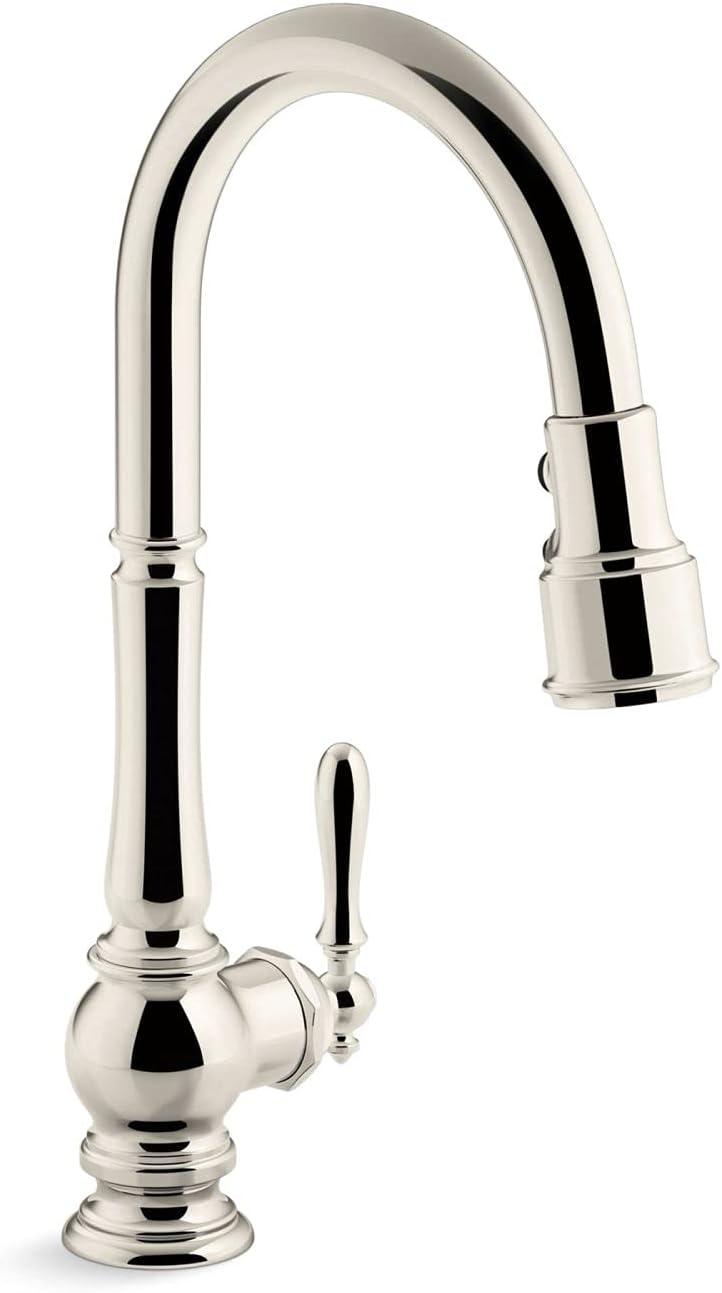 Artifacts® Pull Down Single Handle Kitchen Faucet