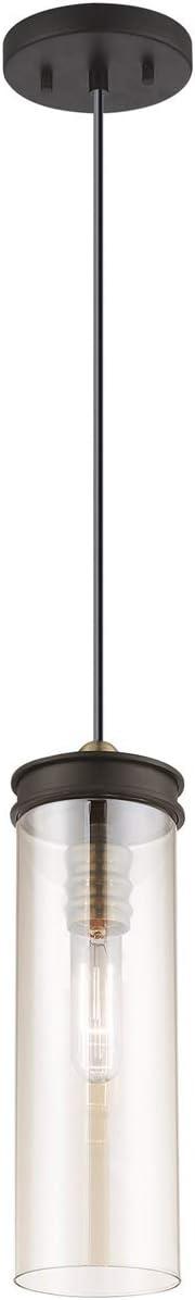 Livex Lighting 41227 1 Light 5" Wide Mini Pendant - Bronze