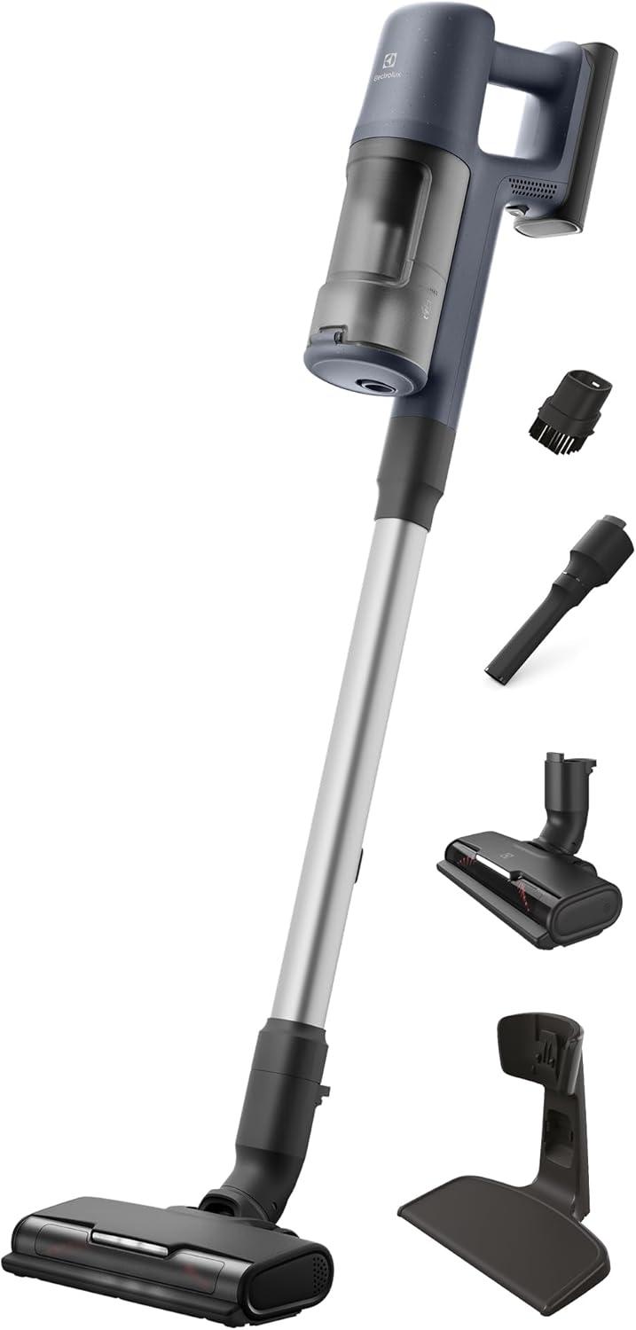 Electrolux EHVS65S1AD Electrolux Ultimate600 Complete Home Lightweight Cordless Stick Vacuum, Motorized Nozzles, 5-Step Filtration, LED Smart Display, For Floors, Upholstery, Mattresses