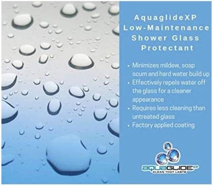 Classic Chrome Semi-Frameless Sliding Shower Door with Clear Glass