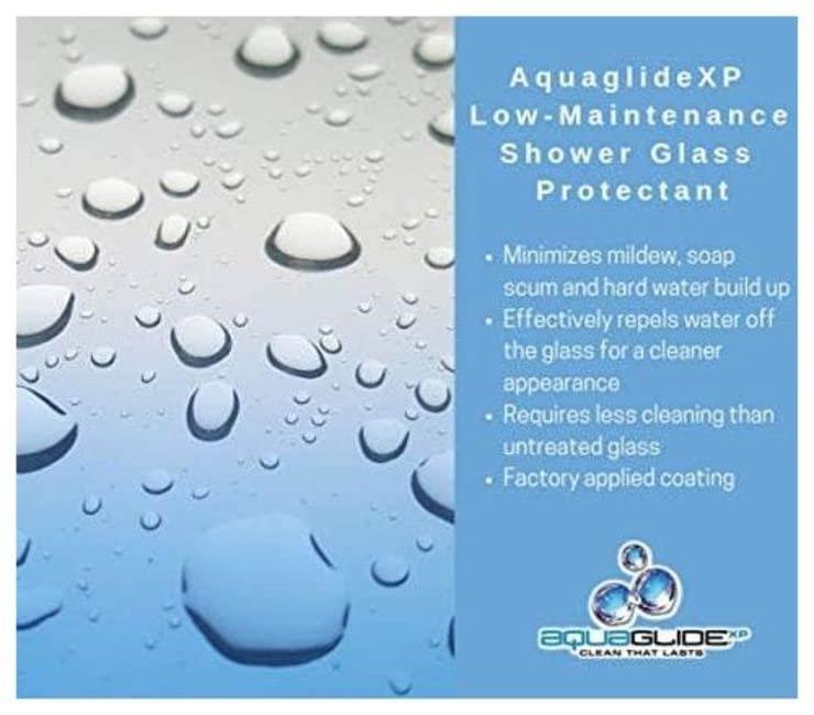 Classic Chrome Semi-Frameless Sliding Shower Door with Clear Glass