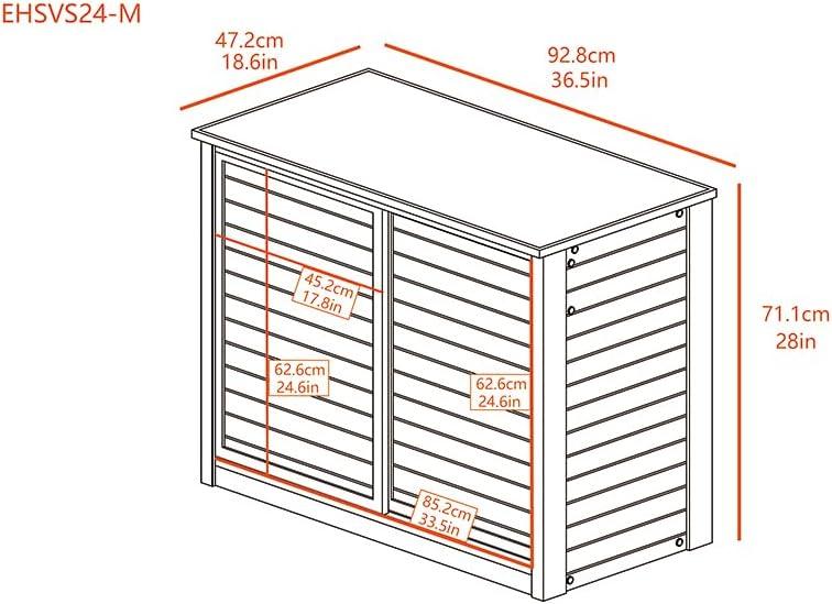 Maple ECOFLEX Moisture Resistant Indoor Storage Cabinet