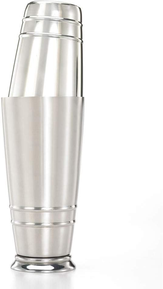 Mirror Finish Silver Stainless Steel Cocktail Shaker Set