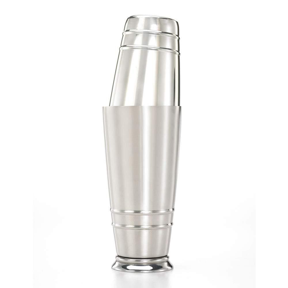 Mirror Finish Silver Stainless Steel Cocktail Shaker Set