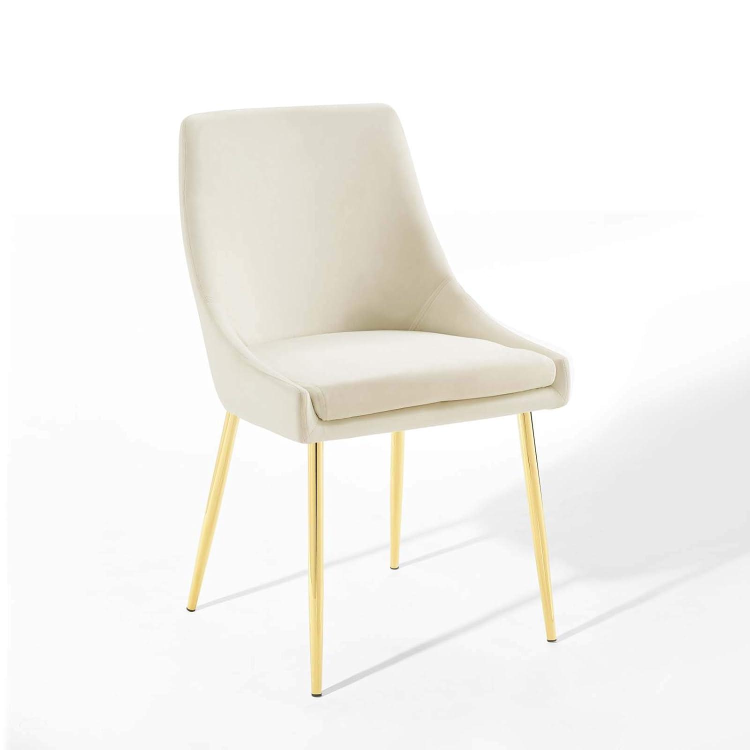 Modway Modway Viscount Performance Velvet Dining Chairs (Set of 2)