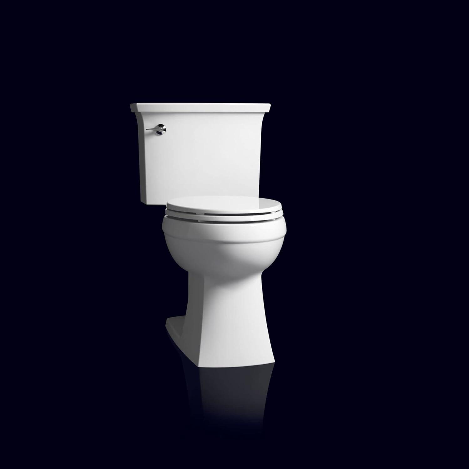 Kohler Brevia Quiet-Close Toilet Seat with Grip-Tight Bumpers and Quick-Attach Hardware