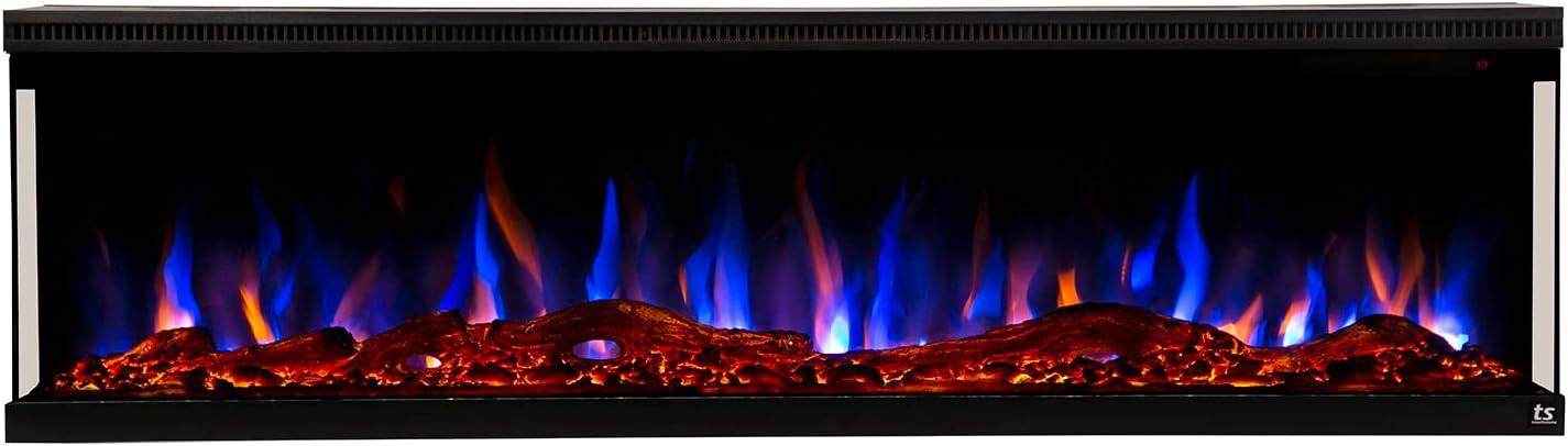 Sideline Infinity 3 Sided Smart Electric Fireplace