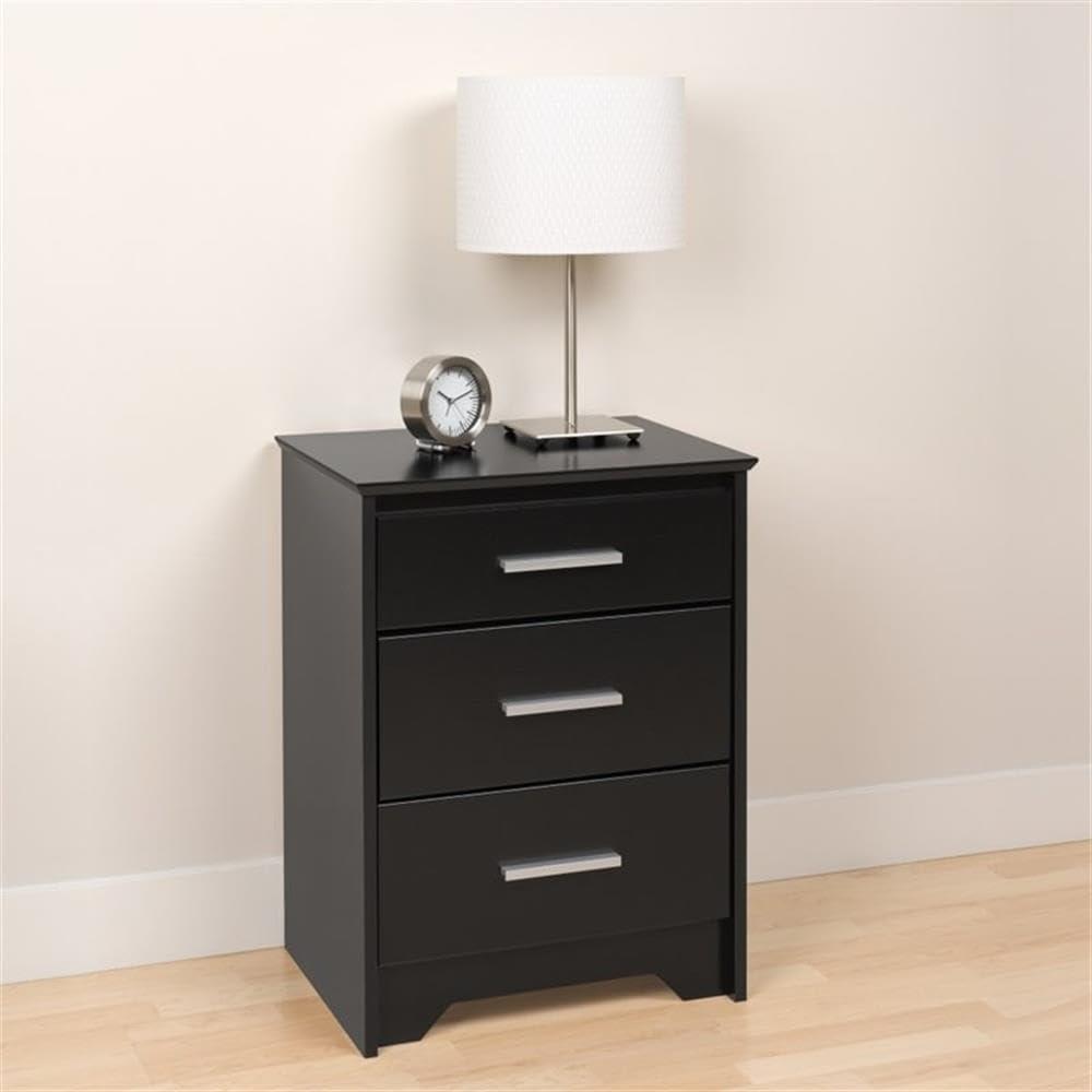 Coal Harbor 3 - Drawer Tall Nightstand - Prepac