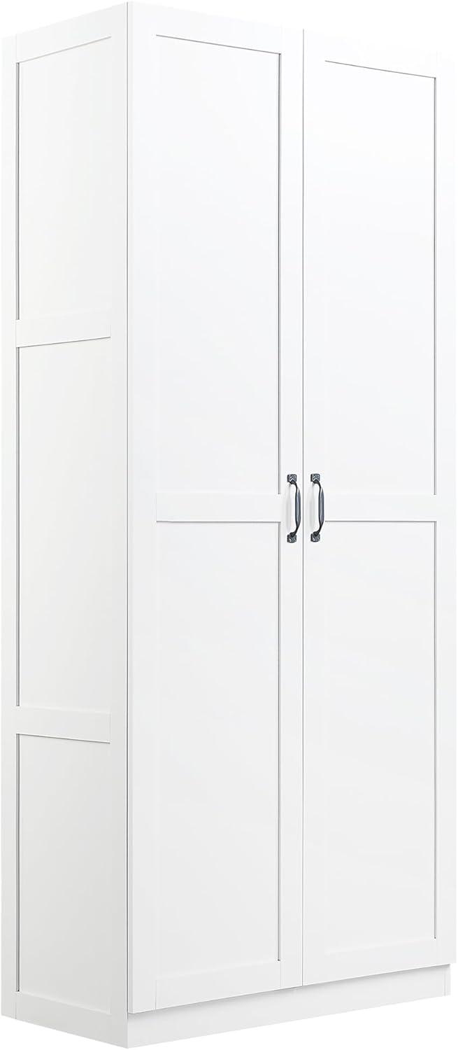 Hopkins Modern 7 Shelf Freestanding Storage Closet - Manhattan Comfort