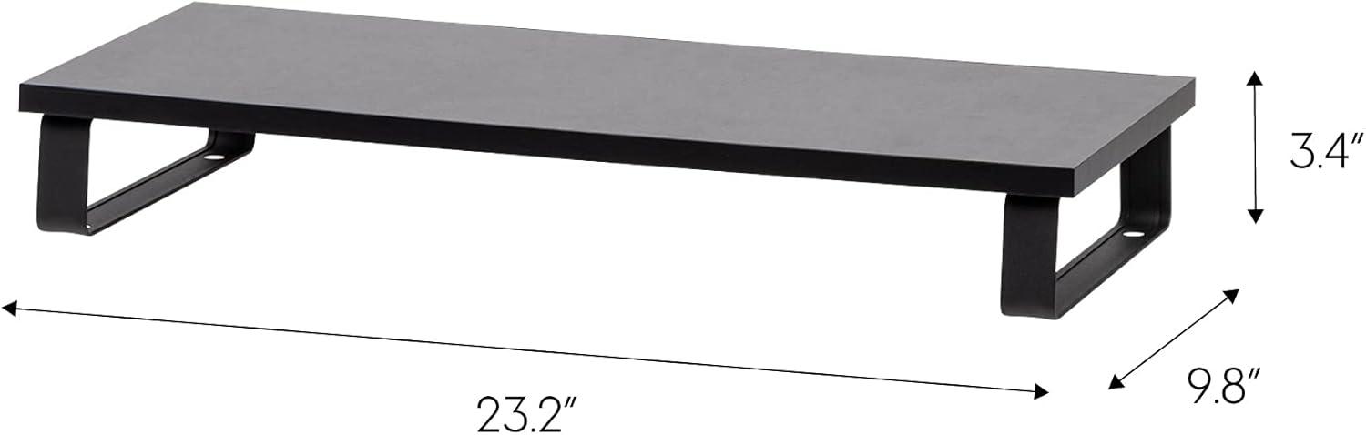 IRIS USA 1 Tier Computer Monitor Stand for Desk