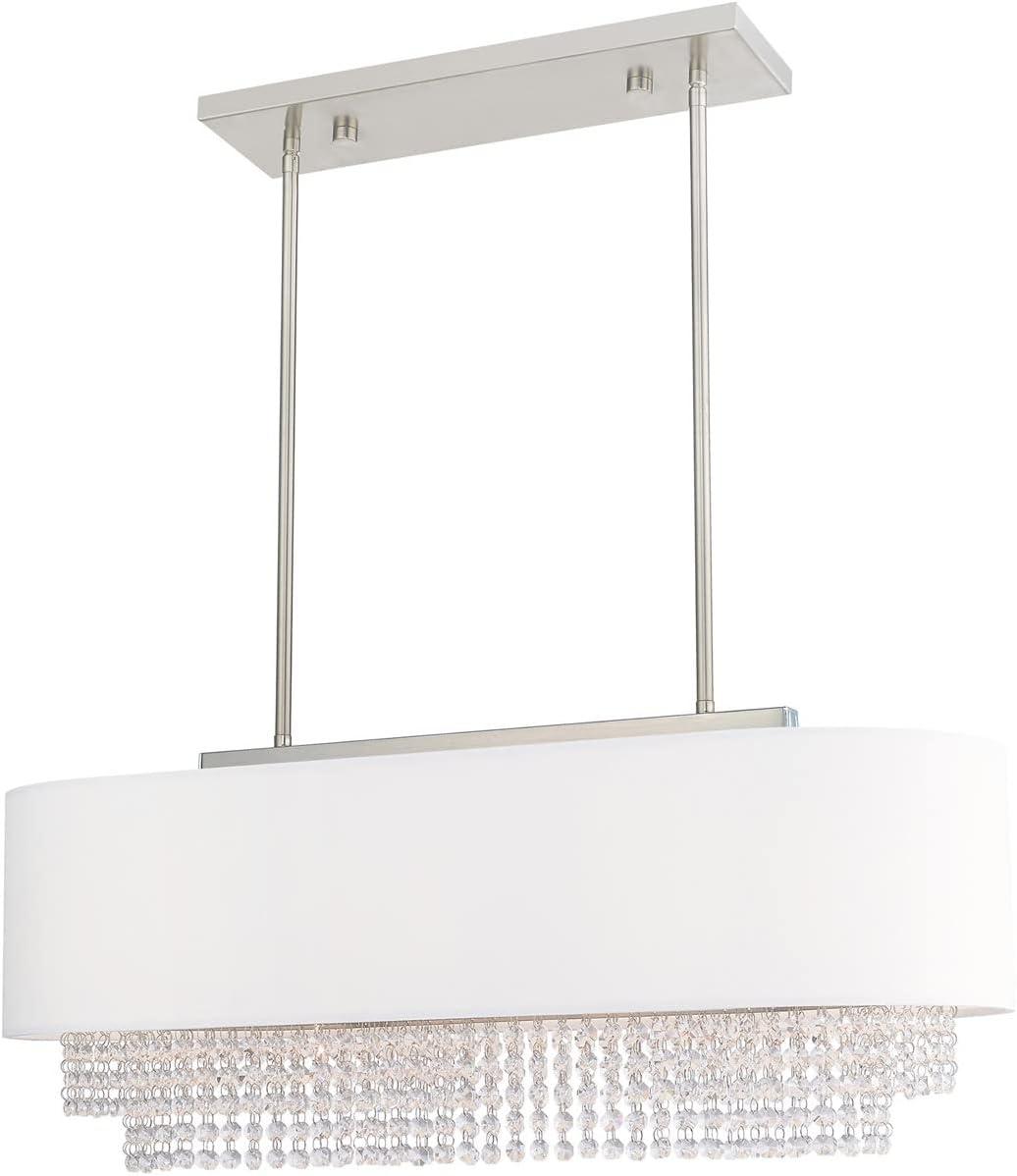 Livex Lighting Carlisle 3 - Light Chandelier in  Brushed Nickel