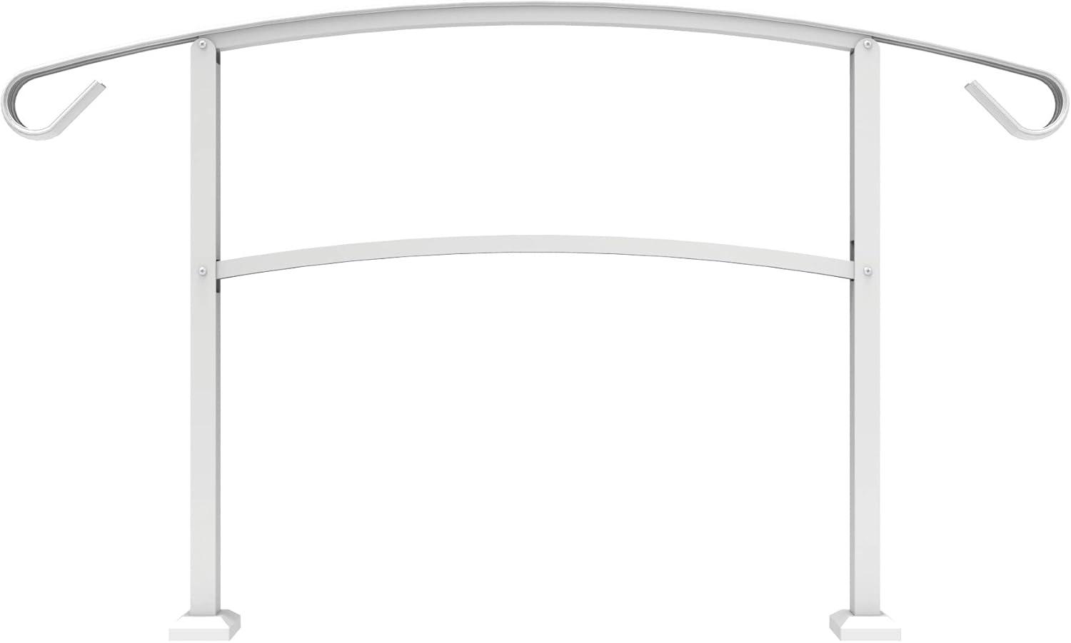 Barrette Outdoor Living Handirail 4-Step Aluminum Rail Kit