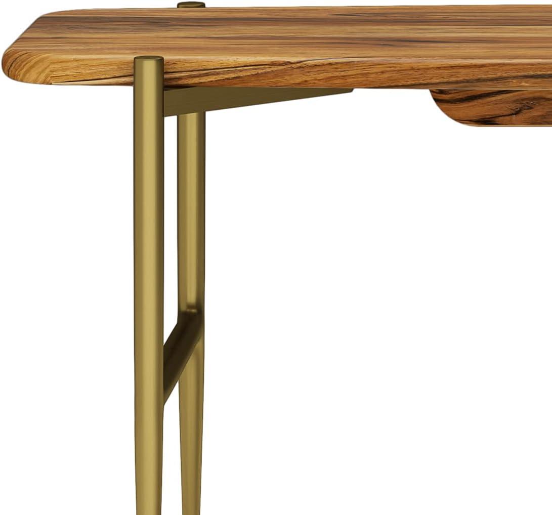 Simpli Home Solid Wood Bench