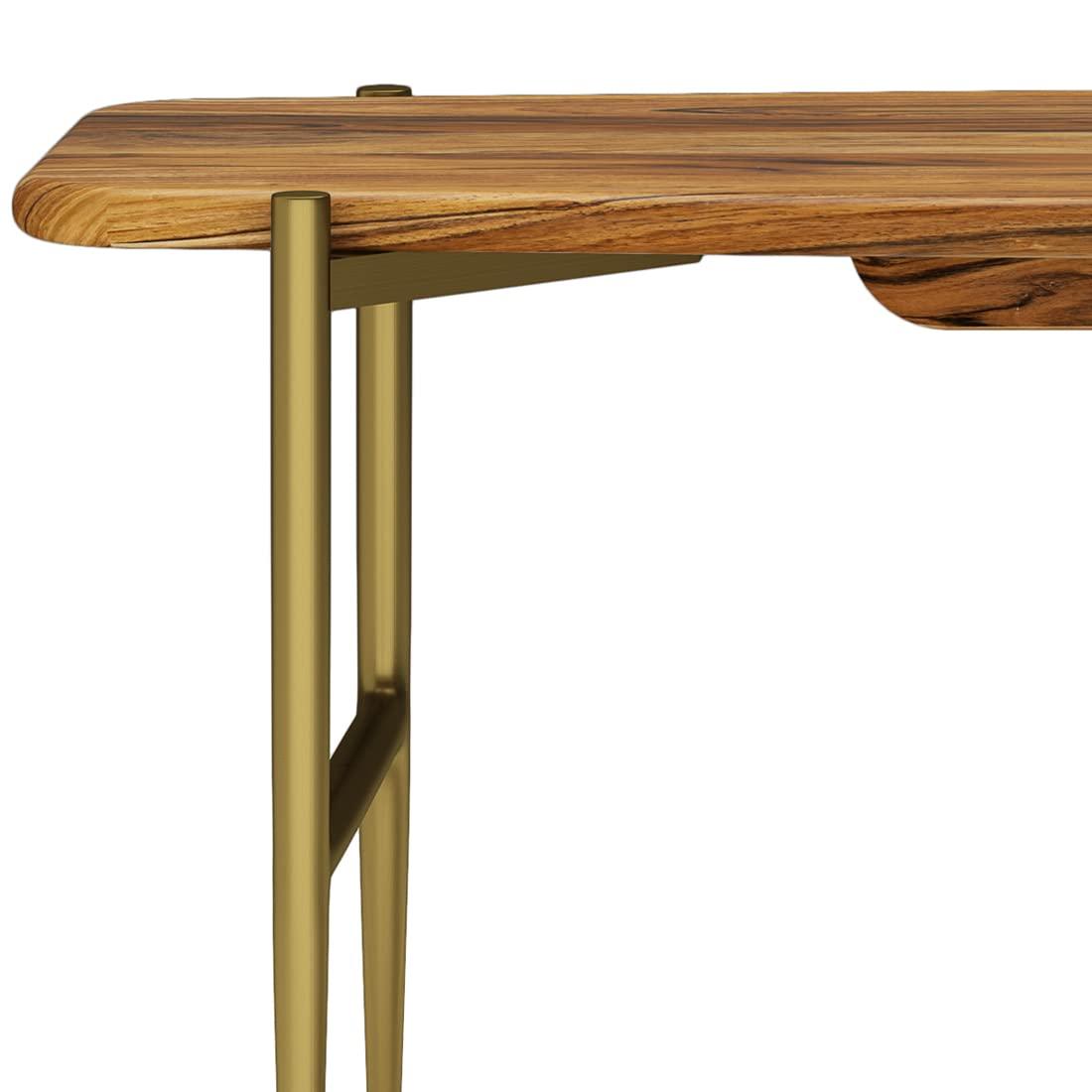 Simpli Home Solid Wood Bench