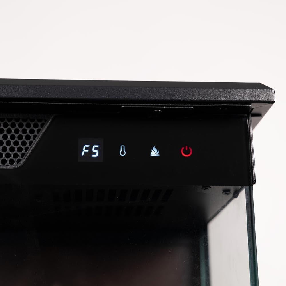 Modern Ember Skyline Smart 3-SidedElectric Fireplace Stove Heater