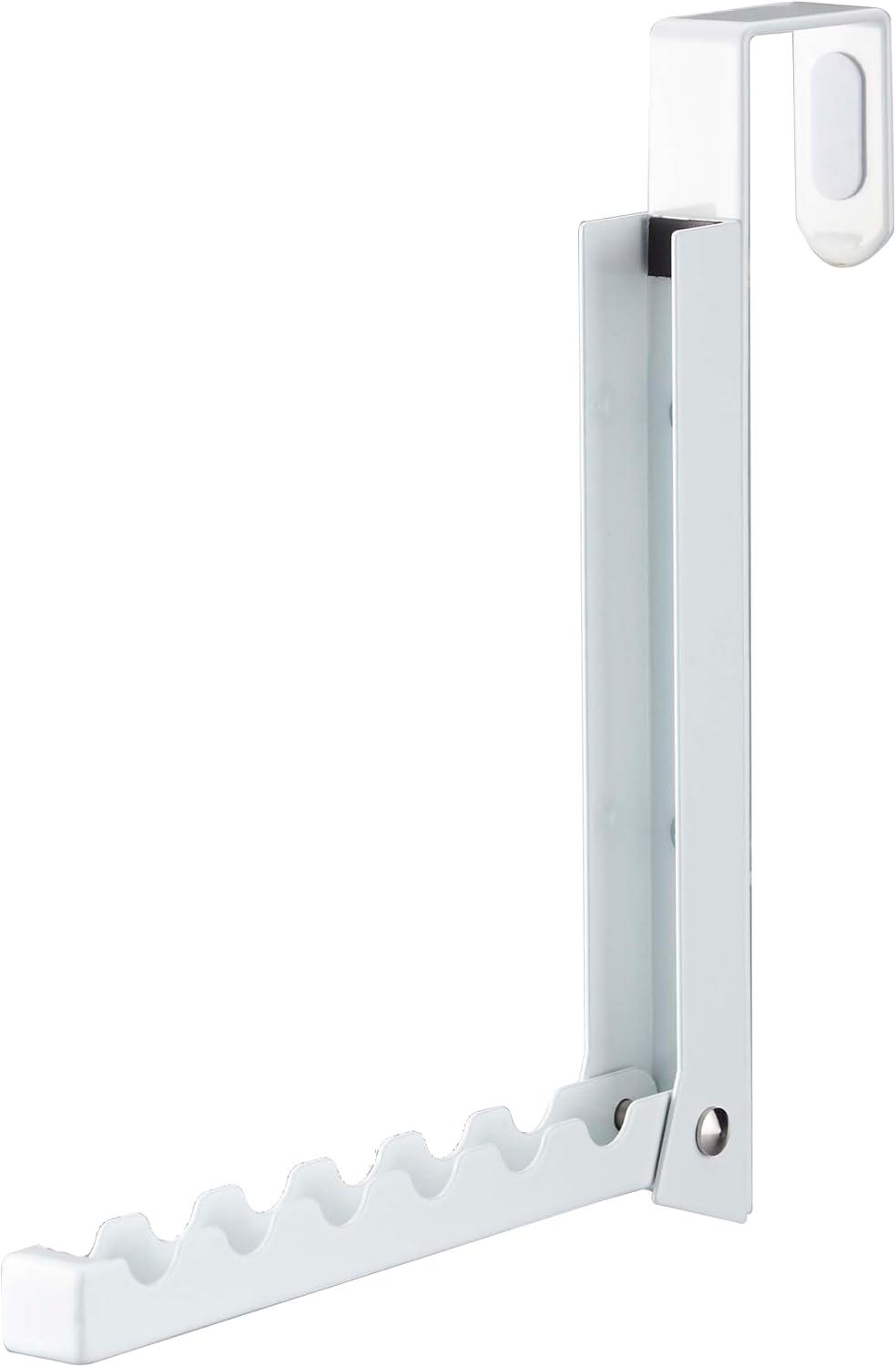 Yamazaki Home Over The Door Hooks - Folding Hanging Coat Rack, Steel, Over-the-Door