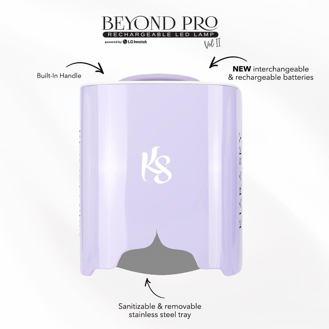 Kiara Sky Purple Lavender Beyond Pro Vol 2 Rechargeable LED Lamp