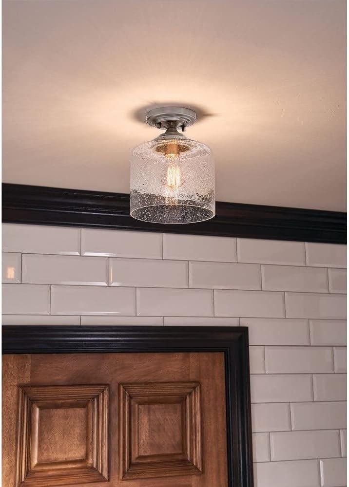 Winslow Glass Semi Flush Mount