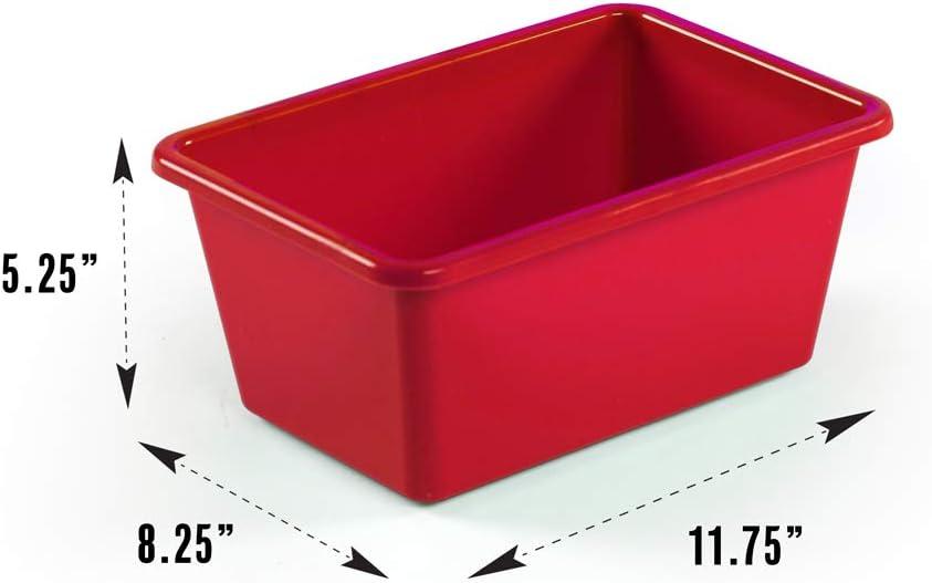 Humble Crew 3-in-1 Toddler-Size Storage Organizer with Rolling Toy Box, Plastic Bins, Natural/Primary