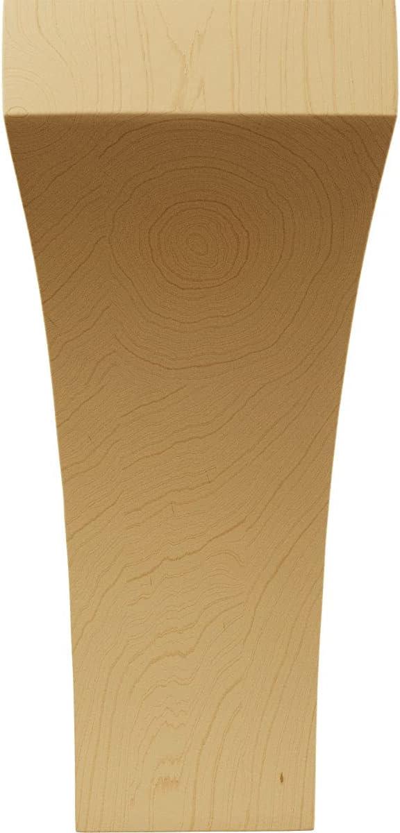 Ekena Millwork 3"W x 5 1/2"D x 8"H Medium Lawson Wood Corbel, Alder