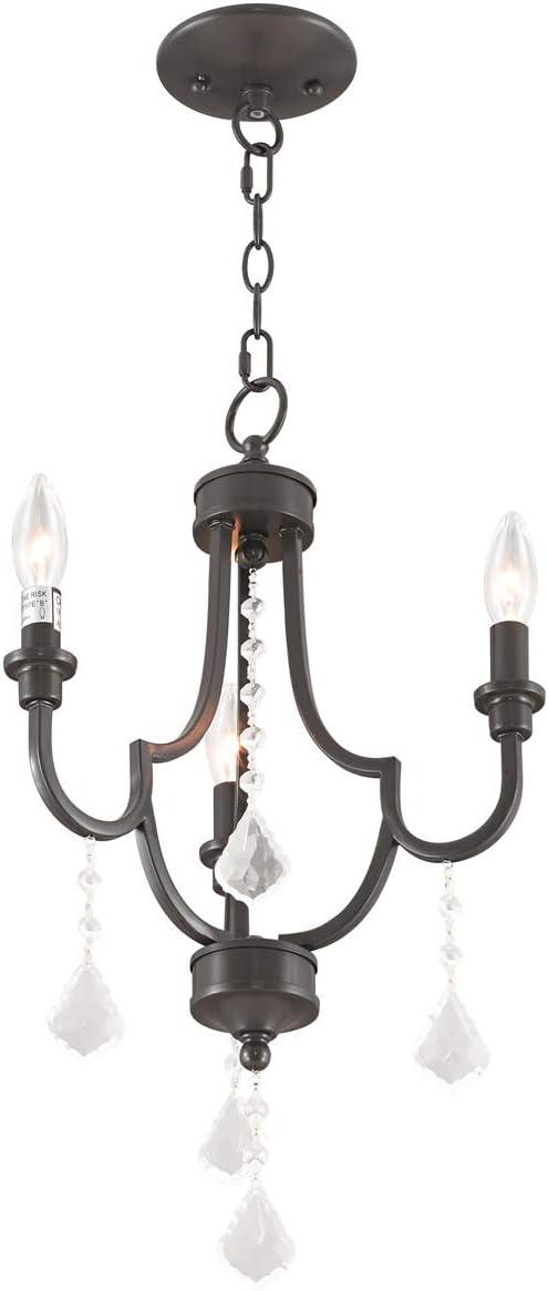 Livex Lighting Glendale 3 - Light Chandelier in  English Bronze