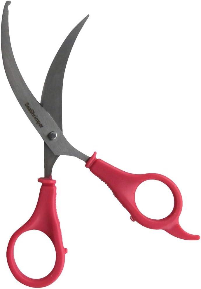 Stainless Steel Shrimp Deveiner Seafood Scissors Shellfish Food Shears Cutting Tool