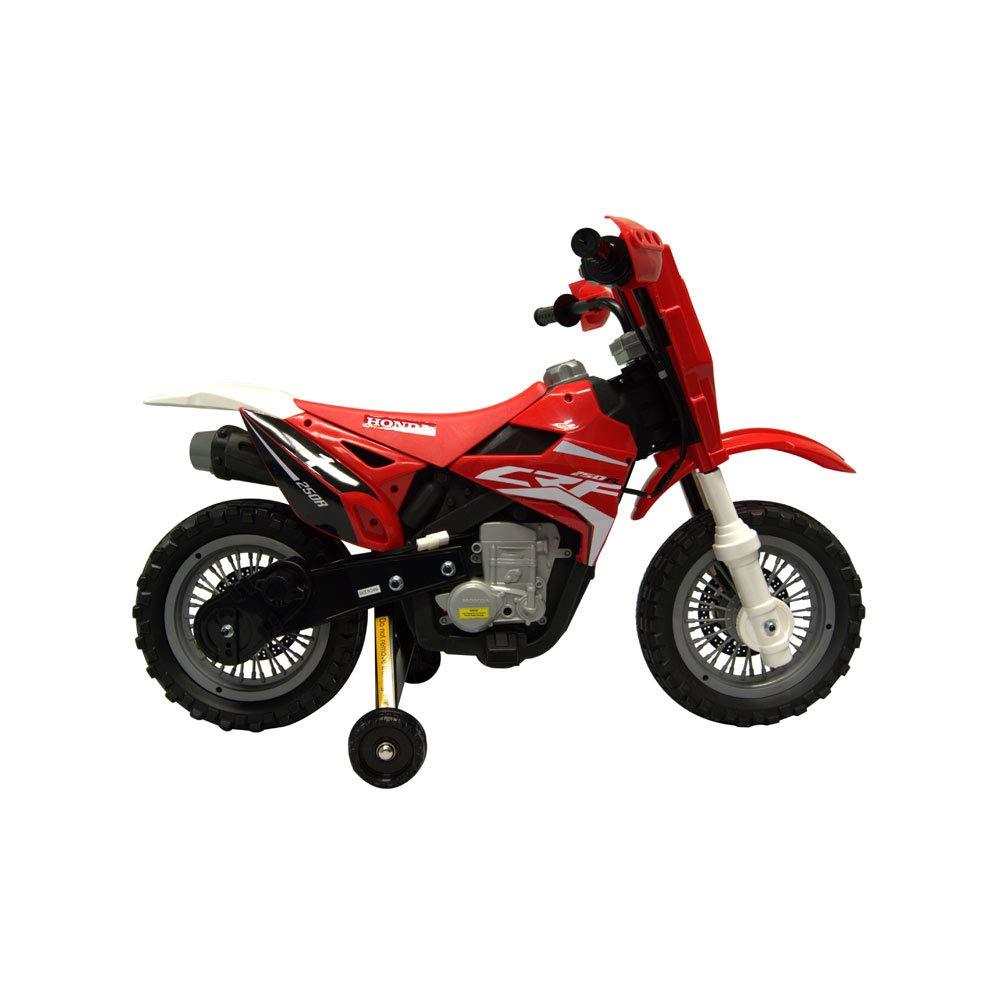 Best Ride On Cars Honda CRF250R Toddler Kids Electric 6V Toy Dirt Bike, Red