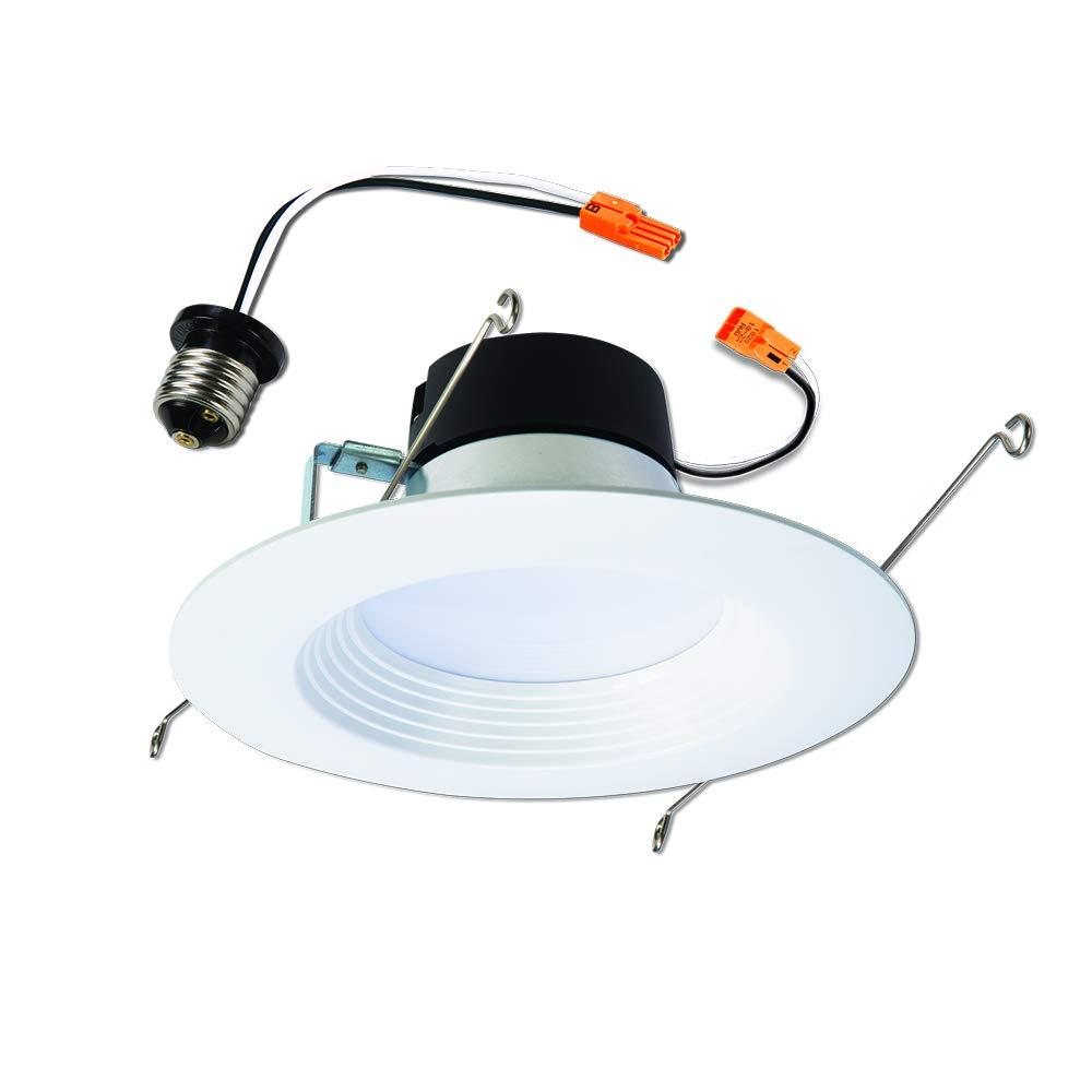 Halo LA5 Series Matte Soft White 5/6 in. W LED Retrofit Recessed Lighting 10 W